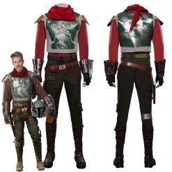 NewCosplay The Mandalorian S2 Cobb Vanth Outfits Halloween Carnival Suit Cosplay Costume