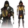 NewCosplay New Arrivals Mortal Kombat 11 Scorpion Outfit Halloween Carnival Suit Cosplay Costume