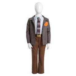 NewCosplay Loki Time Variance Authority TVA Kids Children Outfit Halloween Carnival Cosplay Costume New Arrivals