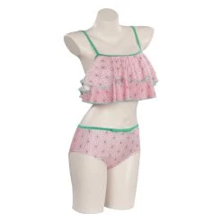 NewCosplay Demon Slayer Kamado Nezuko Swimwear Outfits Halloween Carnival Suit Cosplay Costume New Arrivals