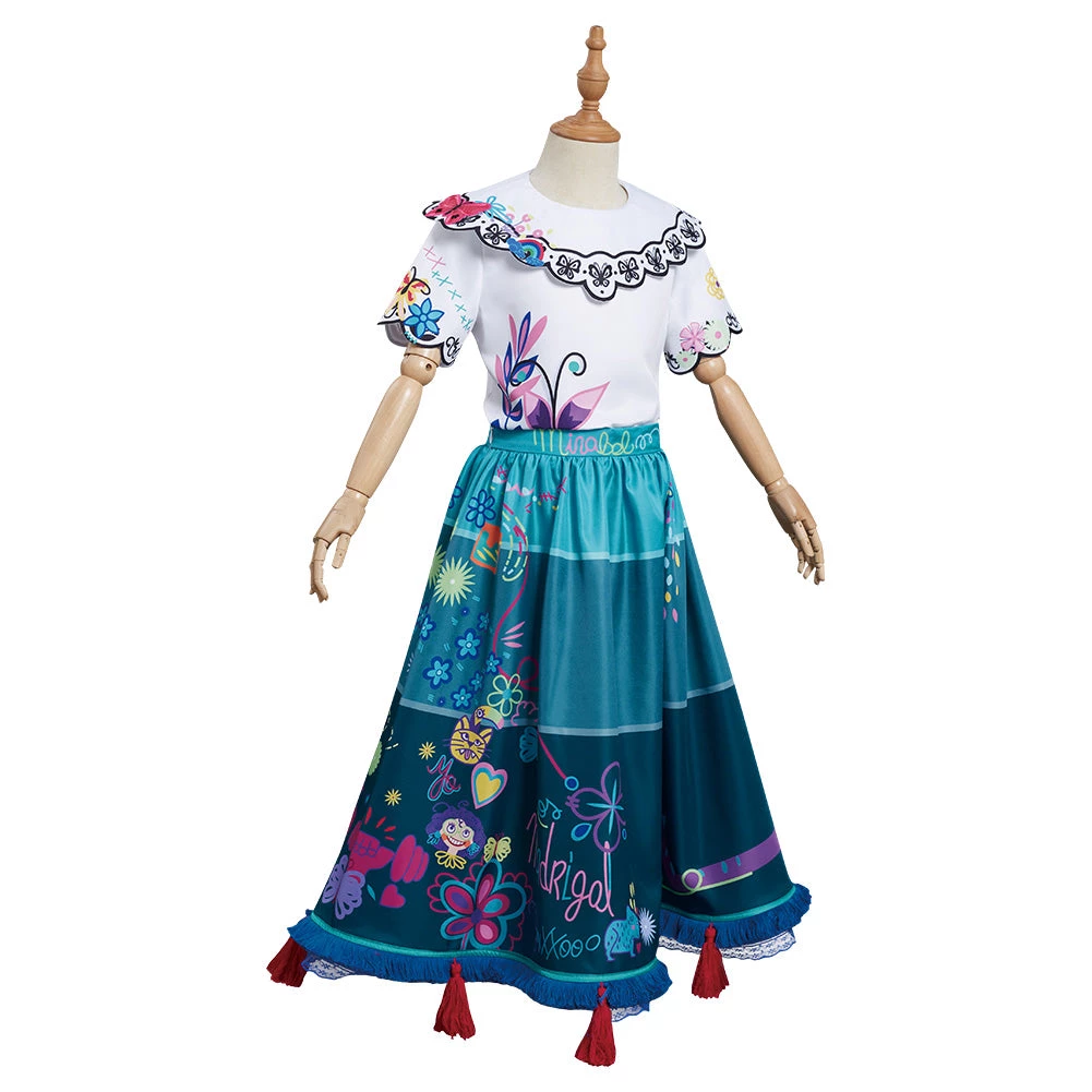 NewCosplay New Arrivals Encanto Mirabel Dress Halloween Carnival Suit Cosplay Costume For Kids Children 8 NewCosplay New Arrivals Encanto Mirabel Dress Halloween Carnival Suit Cosplay Costume For Kids Children