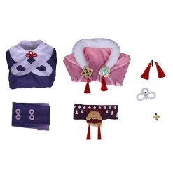 NewCosplay New Arrivals Genshin Impact Yunjin Dress Outfits Halloween Carnival Suit Cosplay Costume