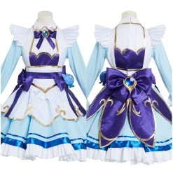 NewCosplay LoL League Of Legends Gwen Cafe Maid Dress Halloween Carnival Cosplay Costume New Arrivals