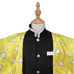 NewCosplay New Arrivals Demon Slayer: Kimetsu No Yaiba Agatsuma Zenitsu Kids Children Cosplay Costume