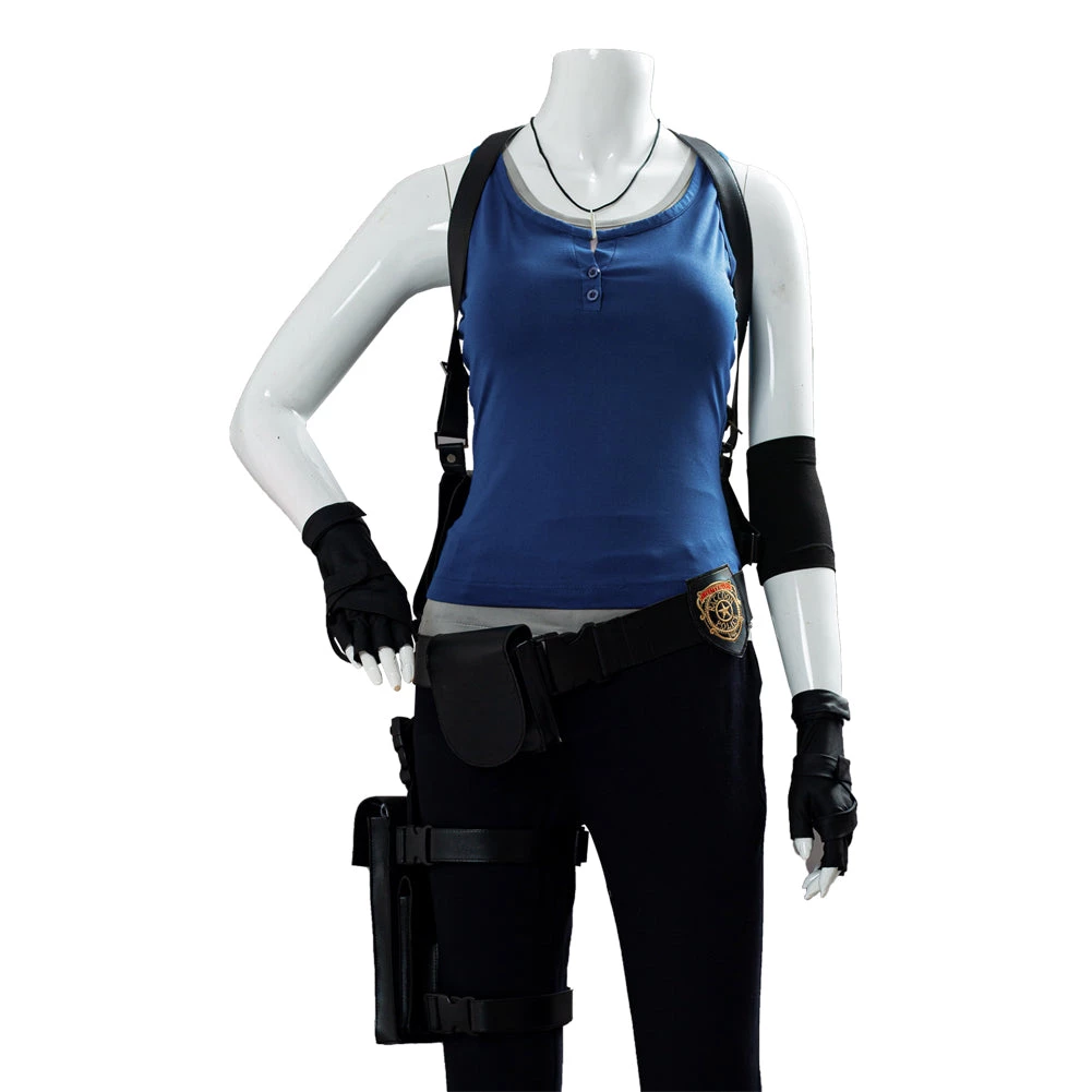 NewCosplay Resident Evil 3: Remake Jill Valentine Halloween Carnival Suit Cosplay Costume 8 NewCosplay Resident Evil 3: Remake Jill Valentine Halloween Carnival Suit Cosplay Costume