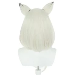 NewCosplay Arknights Kal‘tsit Heat Resistant Synthetic Hair Carnival Halloween Party Props Cosplay Wig