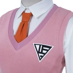 NewCosplay Danganronpa V3: Killing Harmony-Akamatsu Kaede Uniform Skirt Outfits Halloween Carnival Suit Cosplay Costume