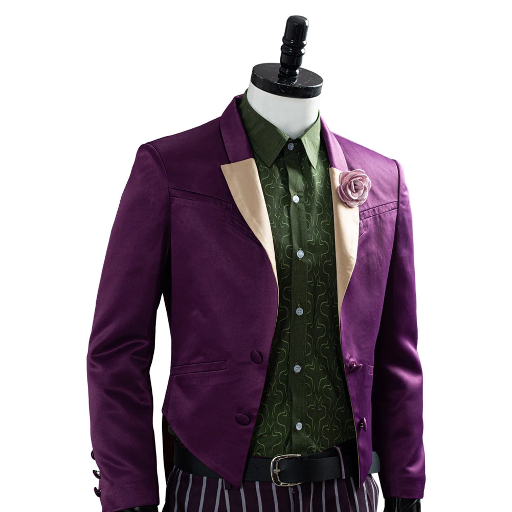 NewCosplay Mortal Kombat 11 The Joker Coat Pants Outfit Halloween Carnival Suit Cosplay Costume 11 NewCosplay Mortal Kombat 11 The Joker Coat Pants Outfit Halloween Carnival Suit Cosplay Costume