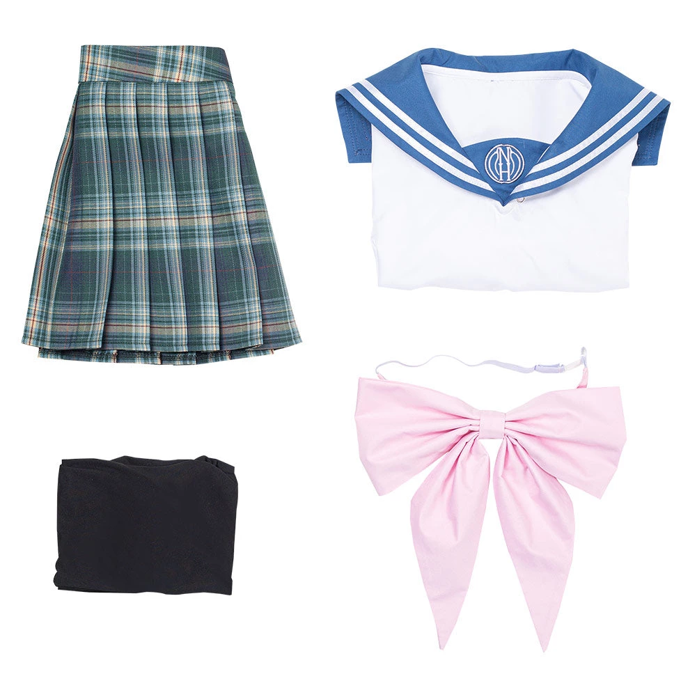 NewCosplay Danganronpa 3 SAYAKA MAIZONO Women Uniform Dress Outfit Halloween Carnival Costume Cosplay Costume New Arrivals 11 NewCosplay Danganronpa 3 SAYAKA MAIZONO Women Uniform Dress Outfit Halloween Carnival Costume Cosplay Costume New Arrivals