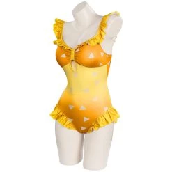 NewCosplay Demon Slayer Agatsuma Zenitsu Swimwear Outfits Halloween Carnival Suit Cosplay Costume New Arrivals 13 NewCosplay Demon Slayer Agatsuma Zenitsu Swimwear Outfits Halloween Carnival Suit Cosplay Costume New Arrivals