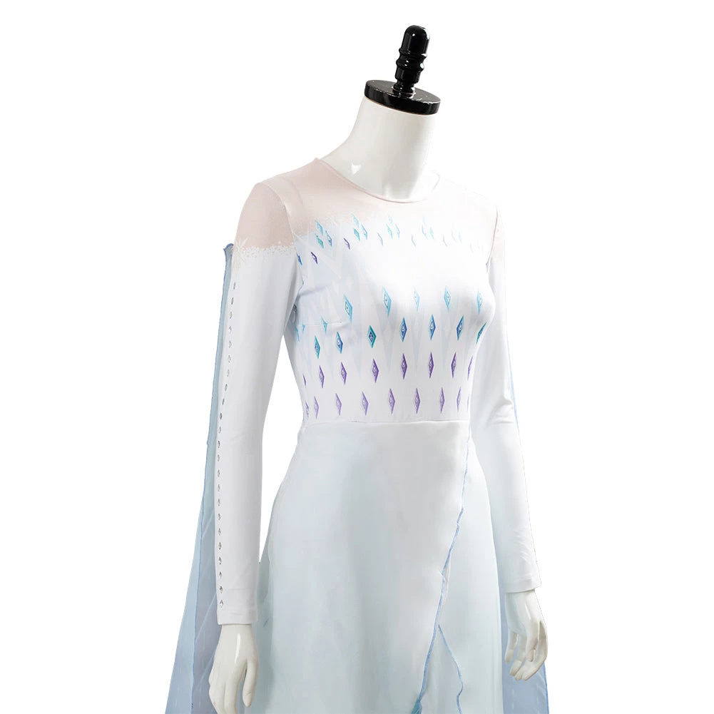 NewCosplay Frozen 2 Elsa Ahtohallan Cave Queen White Gown Cosplay Costume New Arrivals 10 NewCosplay Frozen 2 Elsa Ahtohallan Cave Queen White Gown Cosplay Costume New Arrivals
