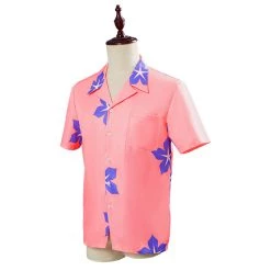 NewCosplay Anime Great Pretender Laurent Thierry Men Short Sleeve Shirt Halloween Carnival Costume Cosplay Costume New Arrivals