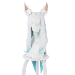 NewCosplay LOL Ahri The Nine-Tailed Fox Cosplay Wig With Ears New Arrivals