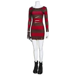 NewCosplay A Nightmare On Elm Street-Ghost Street Sexy Lady Freddie Kruger Dress Cosplay Costume New Arrivals