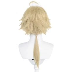 NewCosplay Genshin Impact Tohma Heat Resistant Synthetic Hair Carnival Halloween Party Props Cosplay Wig