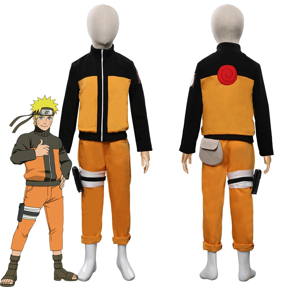 NewCosplay Naruto-Uzumaki Naruto Kids Children Halloween Carnival Cosplay Costume 3 NewCosplay Naruto-Uzumaki Naruto Kids Children Halloween Carnival Cosplay Costume