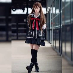 NewCosplay Vampire Knight Day Class Girl Kurosu Yuuki Cosplay Costume New Arrivals 19 NewCosplay Vampire Knight Day Class Girl Kurosu Yuuki Cosplay Costume New Arrivals