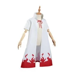 NewCosplay NARUTO 4th Hokage Namikaze Minato Kids Cloak Coat Halloween Carnival Suit Cosplay Costume New Arrivals