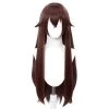 NewCosplay Genshin Impact Amber Heat Resistant Synthetic Hair Carnival Halloween Party Props Cosplay Wig
