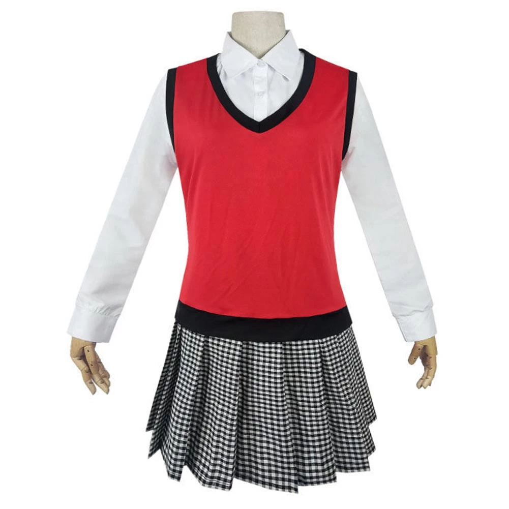 NewCosplay Kakegurui Midari Ikishima Women School Uniform Outfits Halloween Carnival Suit Cosplay Costume 4 NewCosplay Kakegurui Midari Ikishima Women School Uniform Outfits Halloween Carnival Suit Cosplay Costume