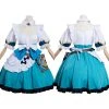 NewCosplay New Arrivals Genshin Impact Barbara Maid Dress Outfits Halloween Carnival Suit Cosplay Costume