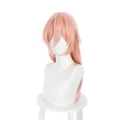 NewCosplay Game Genshin Impact Yanfei Heat Resistant Synthetic Hair Carnival Halloween Party Props Cosplay Wig