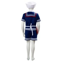 NewCosplay Stranger Things 3 Scoops Ahoy Steve Harrington Kids Children Uniform Cosplay Costume TV 15 NewCosplay Stranger Things 3 Scoops Ahoy Steve Harrington Kids Children Uniform Cosplay Costume TV