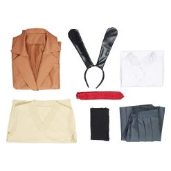 NewCosplay Rascal Does Not Dream Of Bunny Girl Azusagawa Sakuta/Sakurajima Mai School Uniform Outfits Halloween Carnival Suit Cosplay Costume New Arrivals