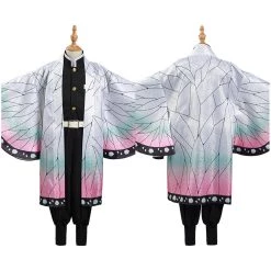 NewCosplay New Arrivals Demon Slayer: Kimetsu No Yaiba Kochou Shinobu Kids Cloak Coat Halloween Carnival Suit Cosplay Costume 21 NewCosplay New Arrivals Demon Slayer: Kimetsu No Yaiba Kochou Shinobu Kids Cloak Coat Halloween Carnival Suit Cosplay Costume