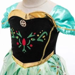 NewCosplay New Arrivals Frozen Princess Anna Children Kids Dress Cosplay Costume
