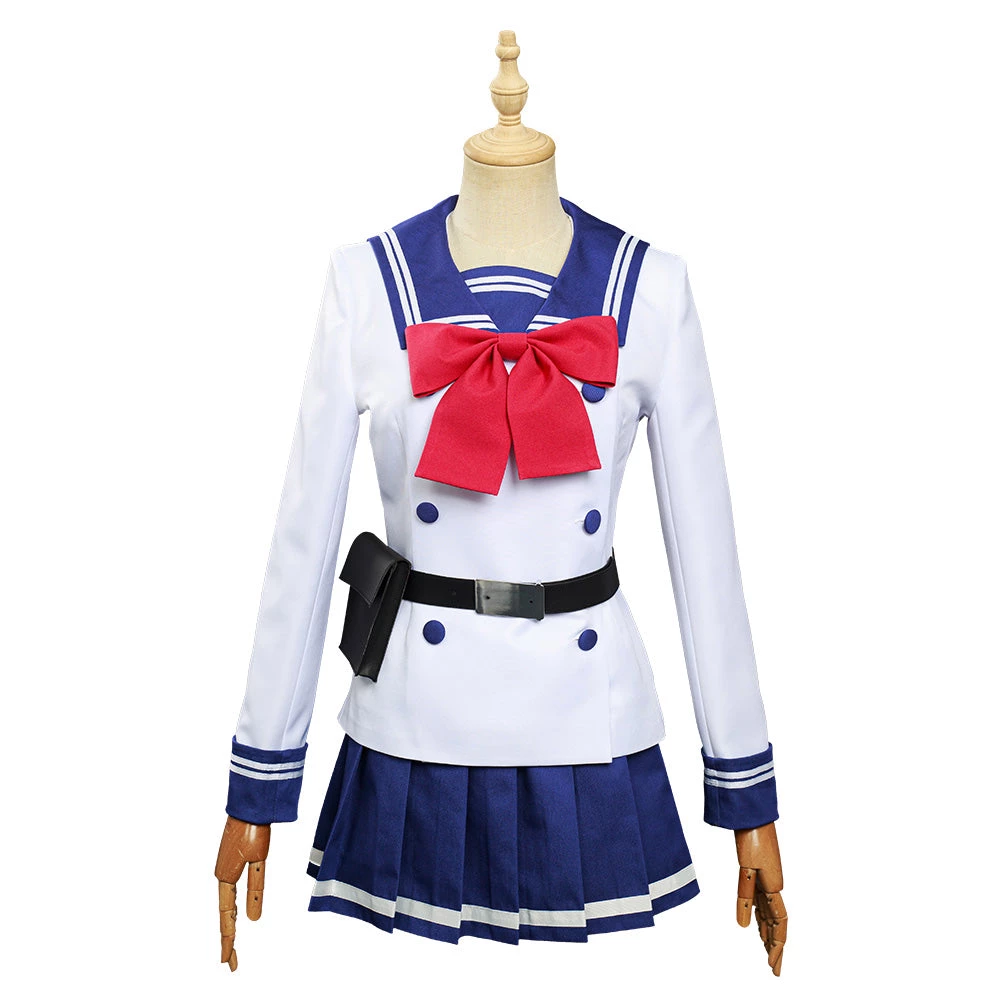 NewCosplay Anime Tenkuu Shinpan/High-Rise Invasion Honjou Yuri Dress Outfits Cosplay Costume New Arrivals 4 NewCosplay Anime Tenkuu Shinpan/High-Rise Invasion Honjou Yuri Dress Outfits Cosplay Costume New Arrivals