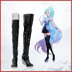 NewCosplay New Arrivals League Of Legends LoL Seraphine Boots Halloween Costumes Accessory Custom Made Cosplay Shoes