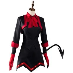 NewCosplay Helltaker Lucifer The Maid Demon Outfits Halloween Carnival Suit Cosplay Costume