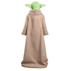 NewCosplay The Mandalorian -Baby Yoda Robe Hat Outfits Halloween Carnival Suit Cosplay Costume For Kids New Arrivals