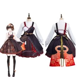 NewCosplay Genshin Impact Kazuha Lolita Dress Outfits Halloween Original Design Cosplay Costume