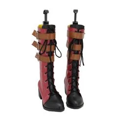 New Cosplaysky OW Overwatch Ashe Elizabeth Caledonia Boots Halloween Carnival Shoes Cosplay Shoes