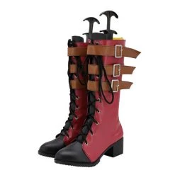 New Cosplaysky OW Overwatch Ashe Elizabeth Caledonia Boots Halloween Carnival Shoes Cosplay Shoes