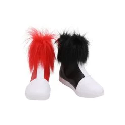 New Cosplaysky 2019 Anime Harley Quinn Boots Costume Props Halloween Carnival Party Shoes Cosplay Shoes