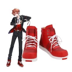 New Cosplaysky Twisted-Wonderland Ace Boots Costume Prop Halloween Carnival Party Shoes Cosplay Shoes