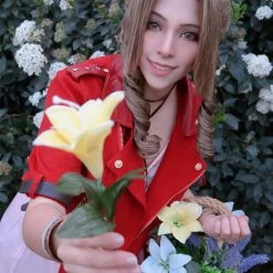 New Cosplaysky New Arrivals Final Fantasy VII Remake Aerith Gainsborough Cosplay Costume 29 New Cosplaysky New Arrivals Final Fantasy VII Remake Aerith Gainsborough Cosplay Costume