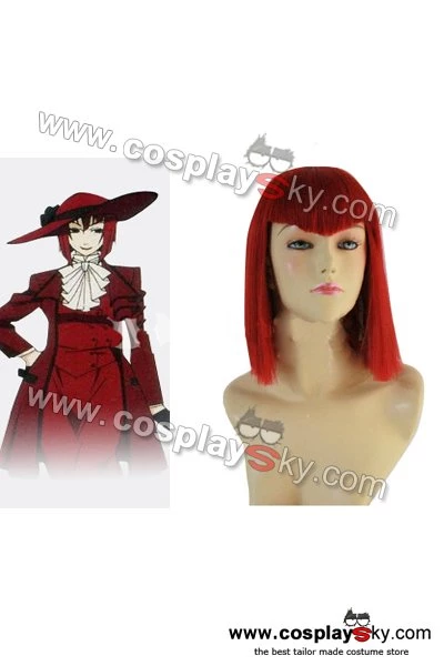NewCosplay New Arrivals Black Butler Kuroshitsuji Angelina Red Cosplay Wig 3 NewCosplay New Arrivals Black Butler Kuroshitsuji Angelina Red Cosplay Wig