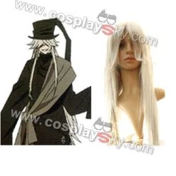 NewCosplay Black Butler Undertaker 100cm Cosplay Wig New Arrivals