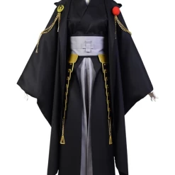 NewCosplay Touken Ranbu Tsurumaru Kuninaga (Black) Uniform Cosplay Costume