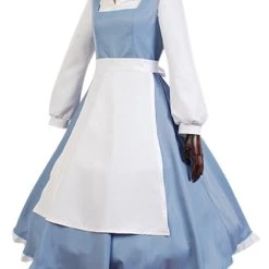 NewCosplay Beauty And Beast The Maid Gown Apron Dress Outfit Cosplay Costume New Arrivals 8 NewCosplay Beauty And Beast The Maid Gown Apron Dress Outfit Cosplay Costume New Arrivals