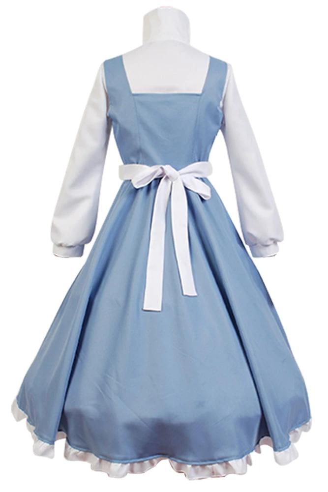 NewCosplay Beauty And Beast The Maid Gown Apron Dress Outfit Cosplay Costume New Arrivals 6 NewCosplay Beauty And Beast The Maid Gown Apron Dress Outfit Cosplay Costume New Arrivals