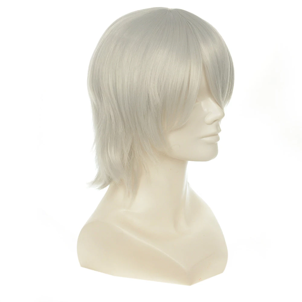 NewCosplay Touhou Project Morichika Rinnosuke Cosplay Wig 4 NewCosplay Touhou Project Morichika Rinnosuke Cosplay Wig