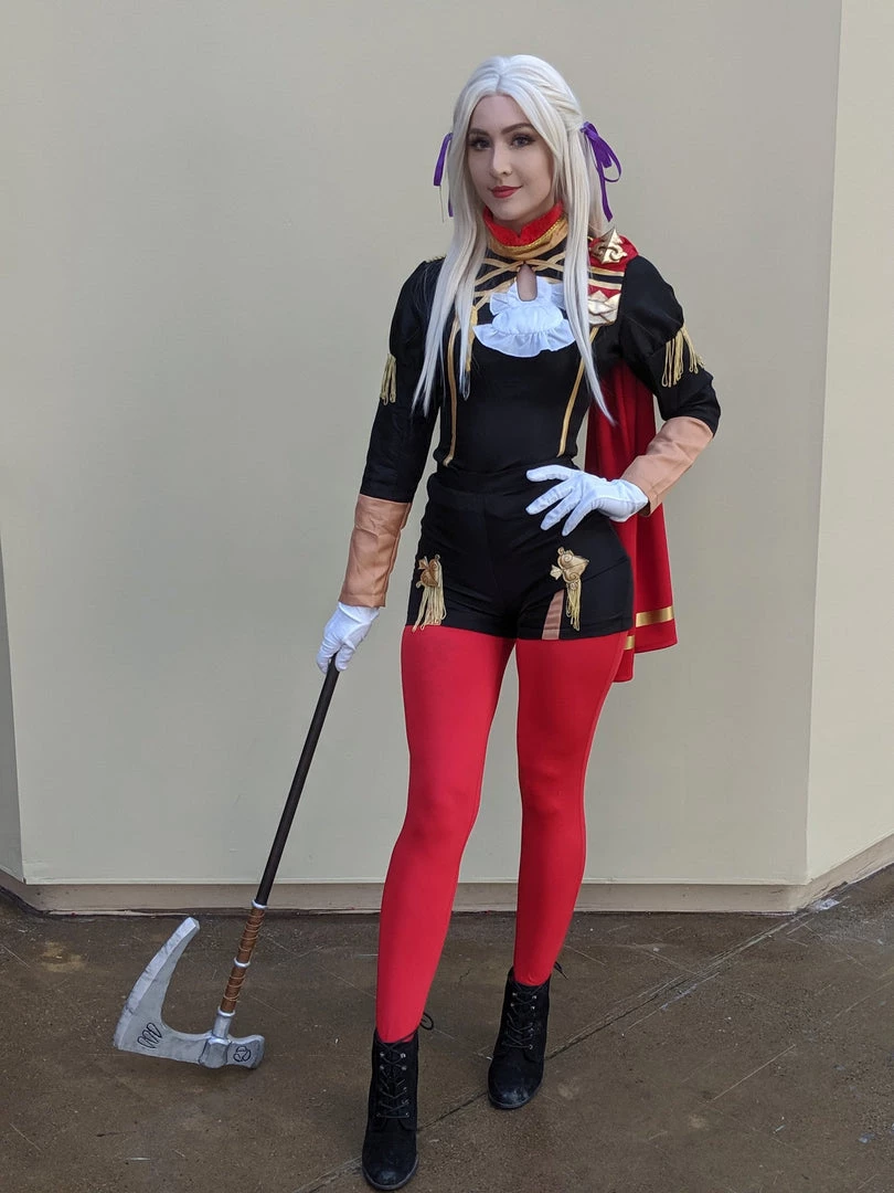 CosplaySky New Arrivals Fire Emblem: Three Houses Edelgard Von Hresvelgr Cosplay Costume 16 CosplaySky New Arrivals Fire Emblem: Three Houses Edelgard Von Hresvelgr Cosplay Costume