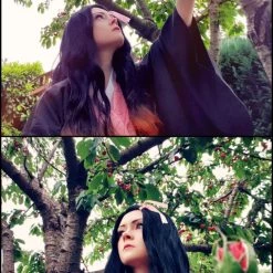 CosplaySky New Arrivals Demon Slayer Kamado Nezuko Cosplay Costume Kimono Anime Cosplay Outfits