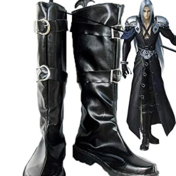 NewCosplay Final Fantasy VII Sephiroth Cosplay Boots Shoes New Arrivals