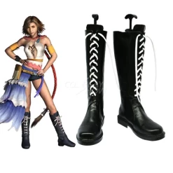 NewCosplay Final Fantasy X2 Yuna Cosplay Boots Custom Made